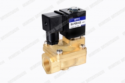 SLP Series Solenoid Valve โซลินอยด์วาล์วทองเหลือง 2/2 รุ่น SLP  โซลินอยด์วาล์ว ทองเหลือง 2/2 วาล์ว 2W 2KW SEMAX AIRTAC SLP วาล์ว เปิด ปิด